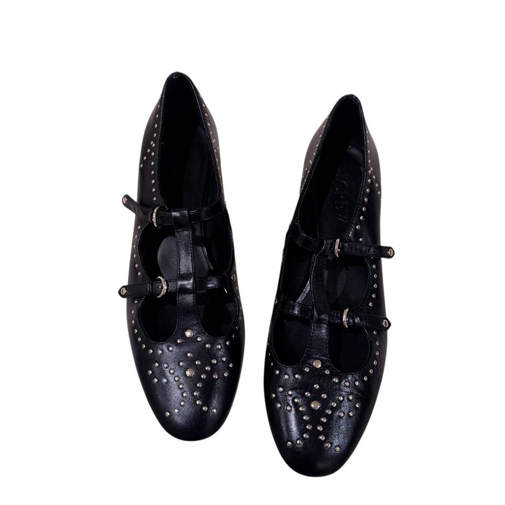 J. Crew Women's Teagan T-Strap Wing Tip Heels in Patent Leather Size 10.5 NWOB - Picture 4 of 9